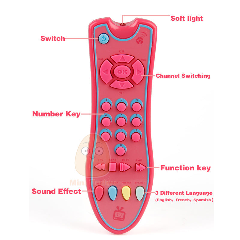 Baby Learning Musical Remote Control Toy