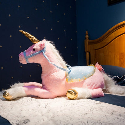 Large Plush Unicorn Stuffed Toy - 1M Pink