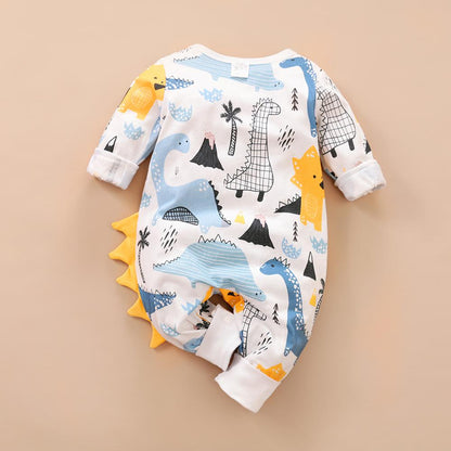 Baby Dinosaur Jumpsuit Grow (Age Newborn - 12m)