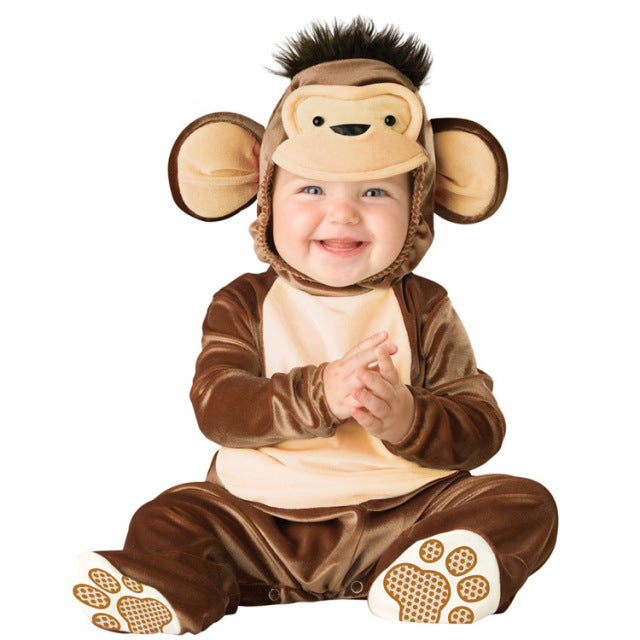 Baby Monkey Animal Costume (Age 9M-24M) Brown