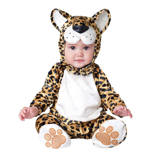 Baby Leopard Animal Costume (Age 9M-24M) Brown