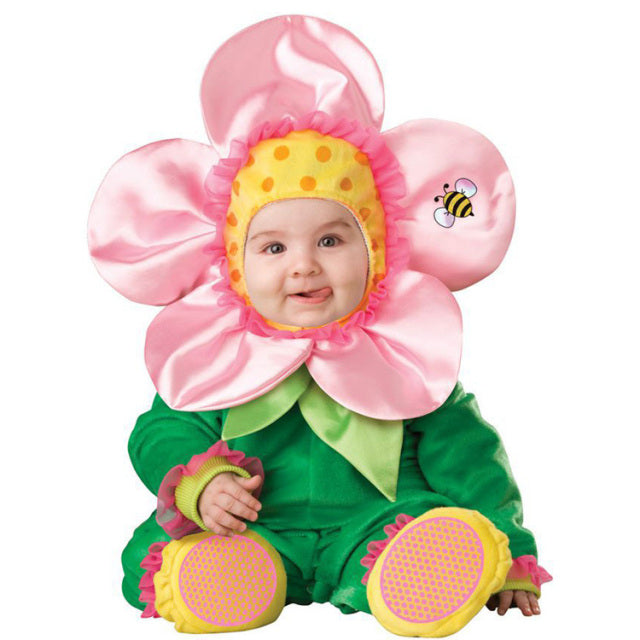 Baby Flower Animal Costume (Age 9M-24M) Pink