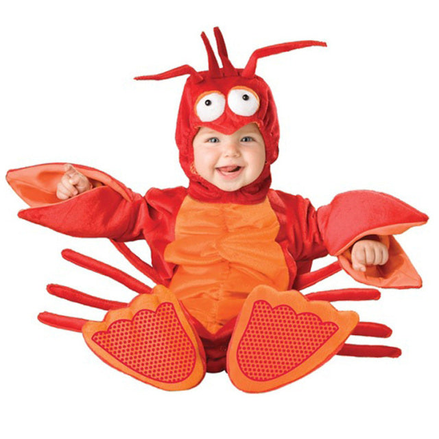 Baby Lobster Animal Costume (Age 9M-24M) Orange