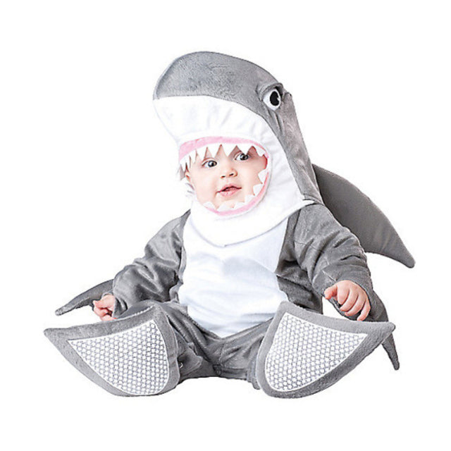 Baby Shark Animal Costume (Age 9M-24M) Grey