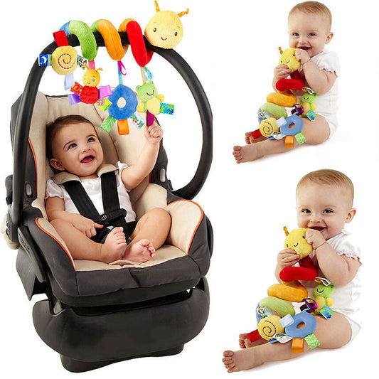 Baby Caterpillar Stroller Pram Mobile Toy