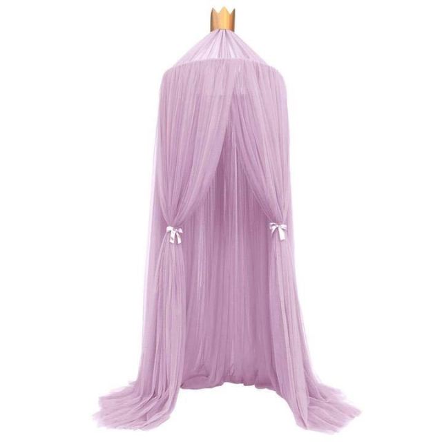 Baby Nursery Bed Canopy Tent Purple