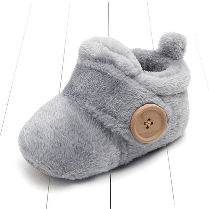 Baby First Walker Shoes (Age Newborn - 18M) Gray