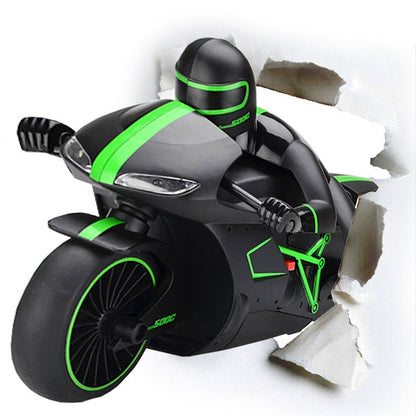 Mini Rc LED Light Remote Control Toy Motorcycle 4 Channel 2.4GHz