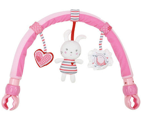 Baby Arch Cot Stroller Rattle Toy Multi A