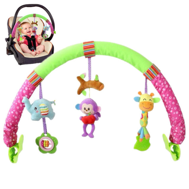 Baby Arch Cot Stroller Rattle Toy Multi D