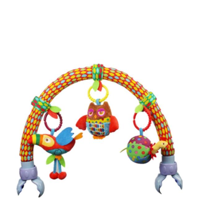 Baby Arch Cot Stroller Rattle Toy Multi F