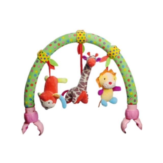 Baby Arch Cot Stroller Rattle Toy Multi