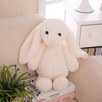 Bobbie The Bunny Plush Stuffed Toy - 30cm white