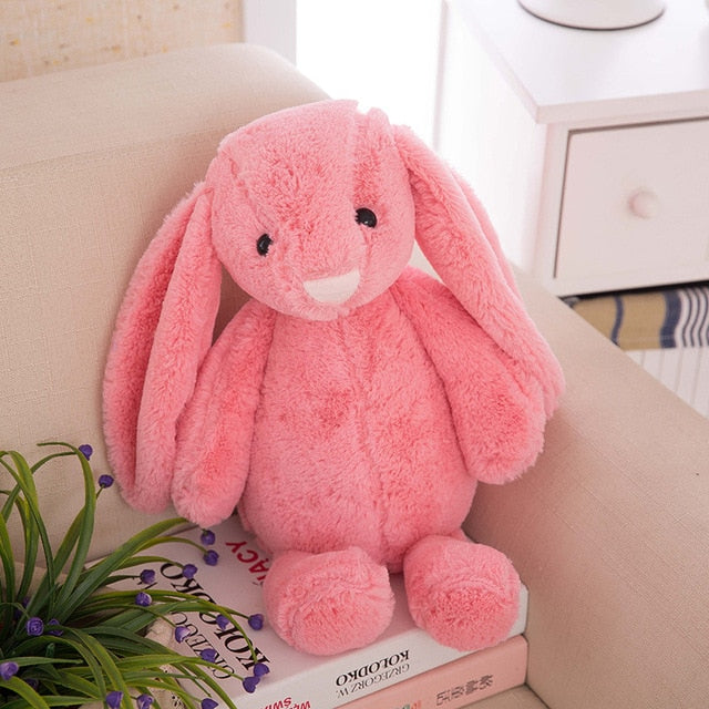 Bobbie The Bunny Plush Stuffed Toy - 30cm pink