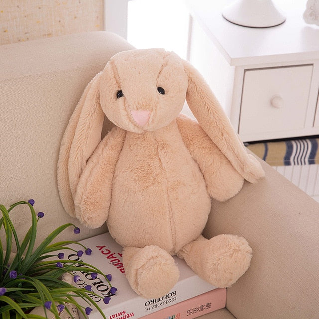 Bobbie The Bunny Plush Stuffed Toy - 30cm Antiquewhite