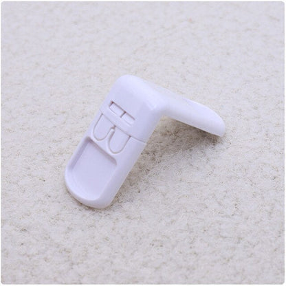 2 Piece - Child Proofing Safety Cupboard Lock White