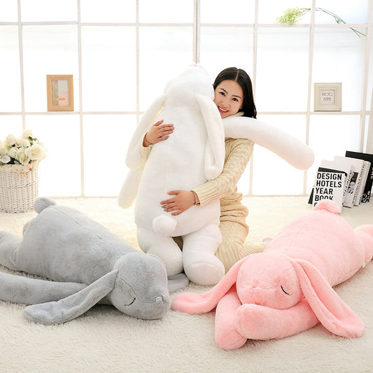 Large Plush Rabbit Pillow Stuffed Toy 90-120cm