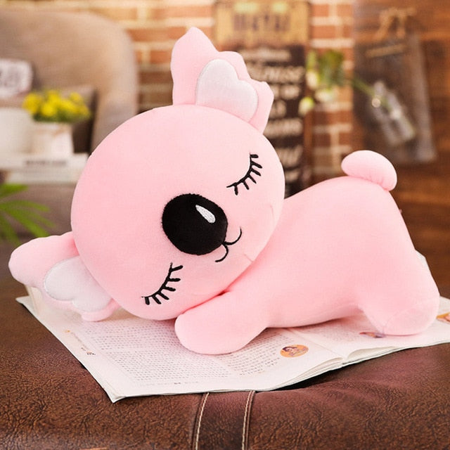 Large Plush Sleeping Koala Stuffed Pillow Toy 35 - 75cm pink