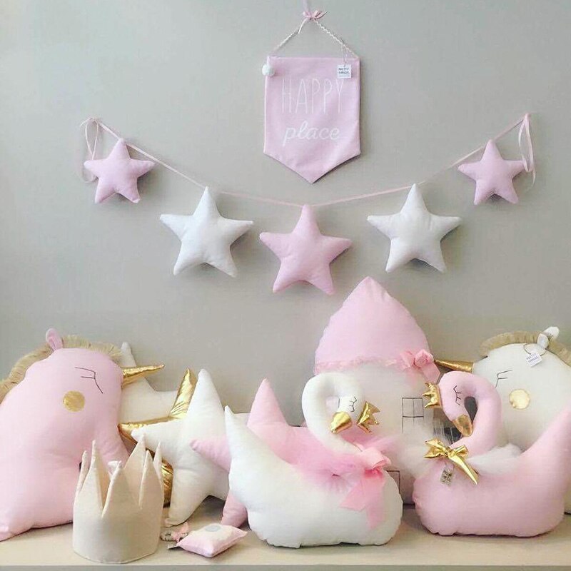 Hanging Star Nursery Decoration - 150cm