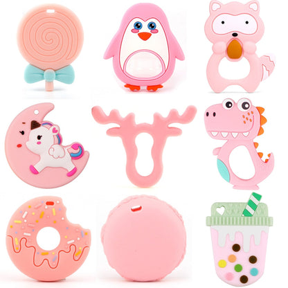 Baby Food Grade Silicone Animal Teething Toy