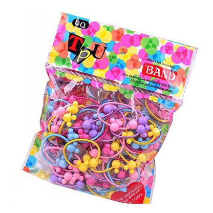 Baby Girls Hair Ties - 18 Packs 50Pcs