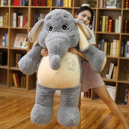 Large Plush Flappy Ear Elephant Stuffed Toy 38-98cm