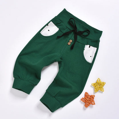 Baby / Toddler Boy Green Jumper & Trousers Set (Age 6M - 4yrs)