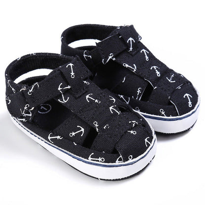 Baby First Walker Shoes (Newborn - 18M) Black