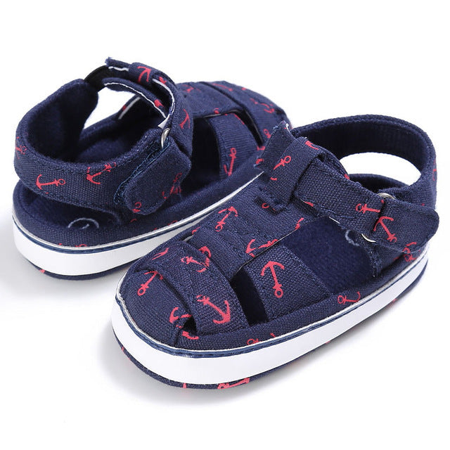 Baby First Walker Shoes (Newborn - 18M) Navy