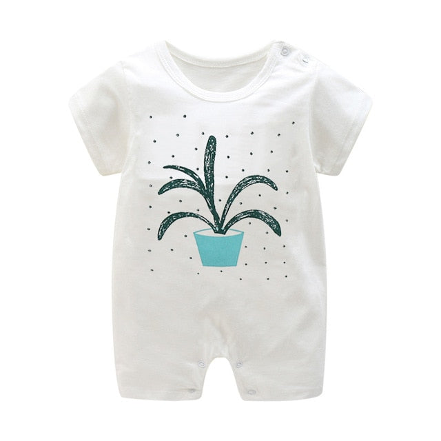 Baby Girls / Boys Romper (Age 3m-18m) Alabaster