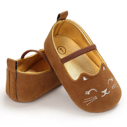 Baby Cartoon Shoes (Age Newborn - 18m) Brown