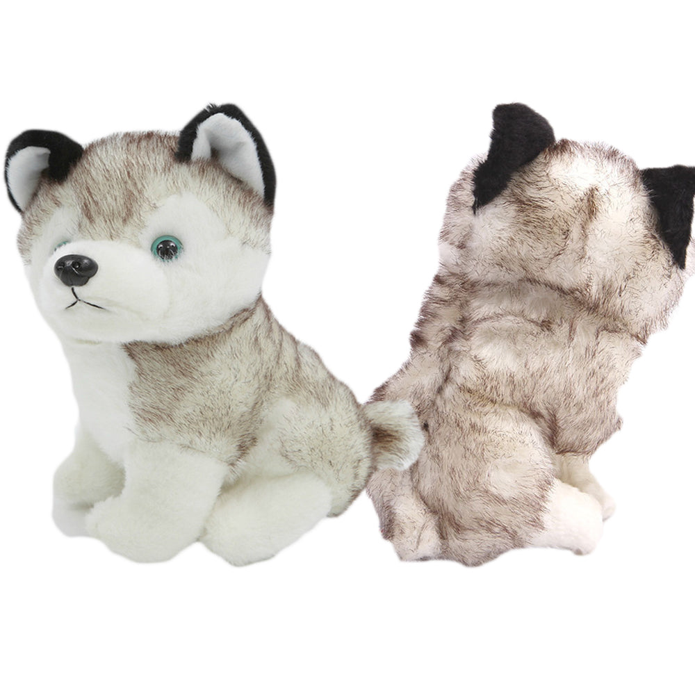 Husky Puppy Dog Stuffed Plush Toy - 7 Inch