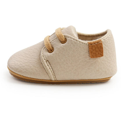 Baby Anti-Slip Trainers (Newborn - 18M) Beige