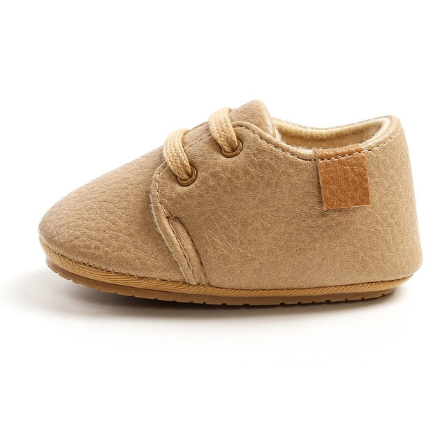 Baby Anti-Slip Trainers (Newborn - 18M) Khaki