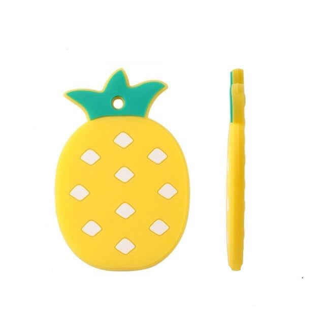 Baby Teething Silicone Teether BFA FREE pineapple