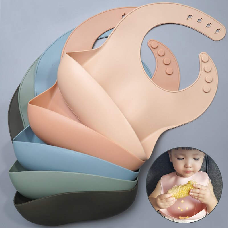 Baby Washable Feeding Silicone Bib