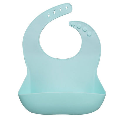 Baby Washable Feeding Silicone Bib Suit 0-5years Multi 32