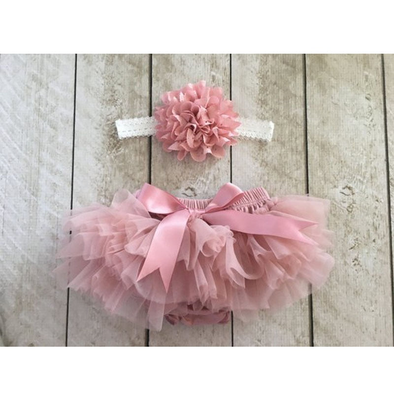 Baby Girls Ruffle Tutu Bloomers (Age 3m-24m)