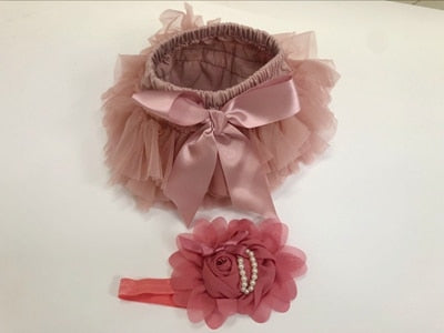 Baby Girls Ruffle Tutu Bloomers (Age 3m-24m) Rose Pink