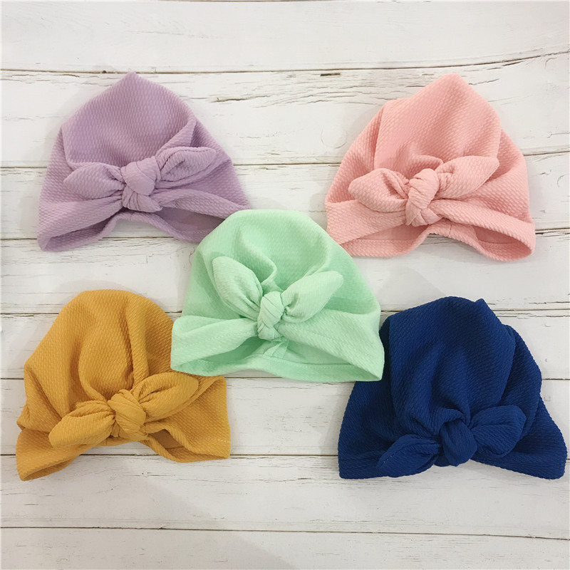 Baby Girl Ruffle Turban Hat (Age 6M-18M)