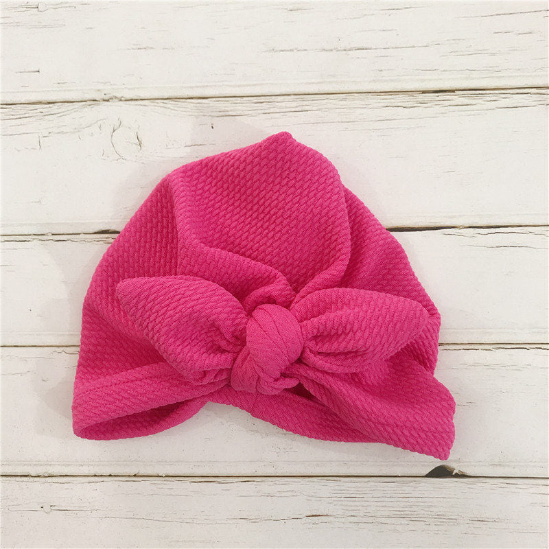 Baby Girl Ruffle Turban Hat (Age 6M-18M)