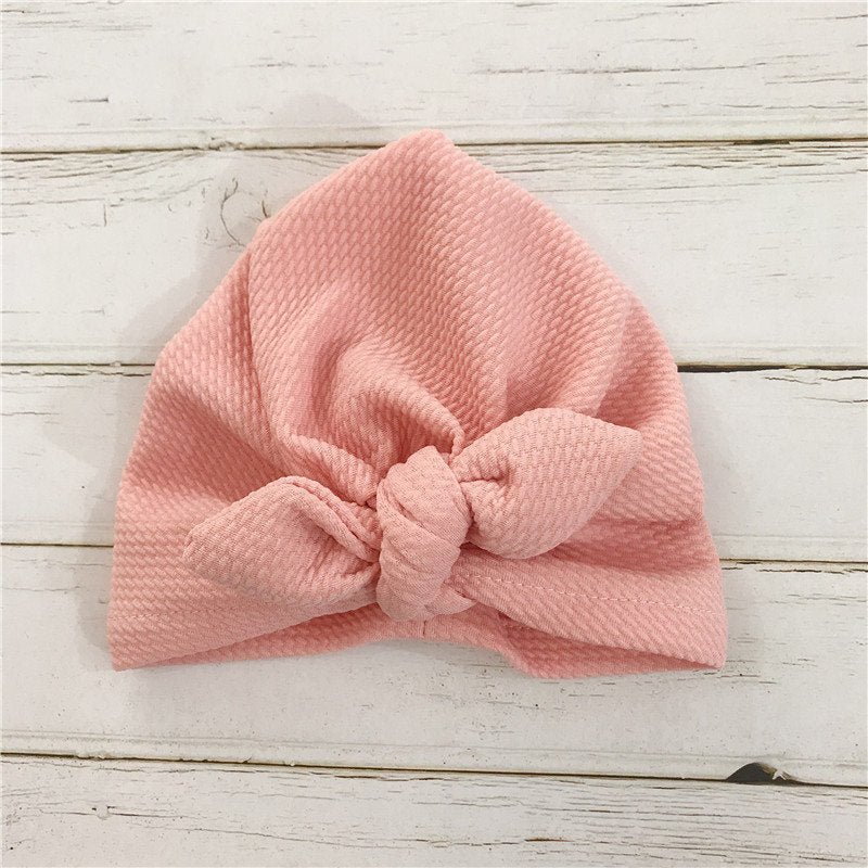 Baby Girl Ruffle Turban Hat (Age 6M-18M)