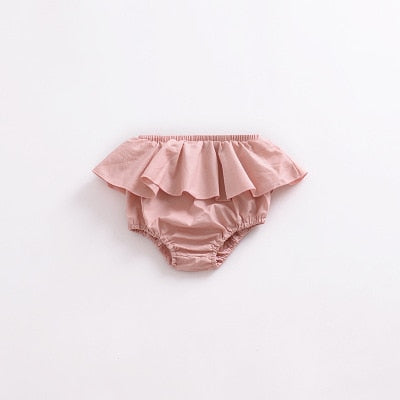 Baby Ruffle Bloomers Shorts (Age 3-24m) Rose