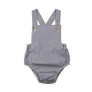 Baby Girls/ Boys Ribbed Bodysuit Romper (Age 3M-3YRS) Black