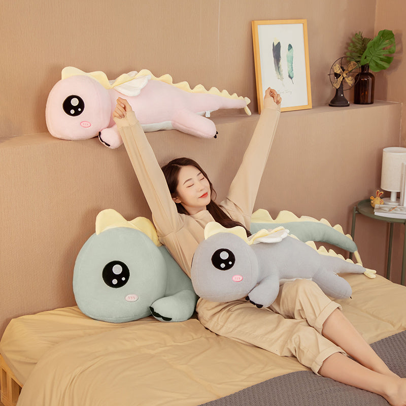 Large Plush Dinosaur Pillow Stuffed Toy 90-130cm