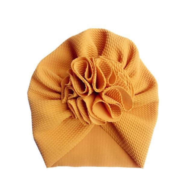 Baby Girl Ruffle Turban Hat (Age 6M-18M)