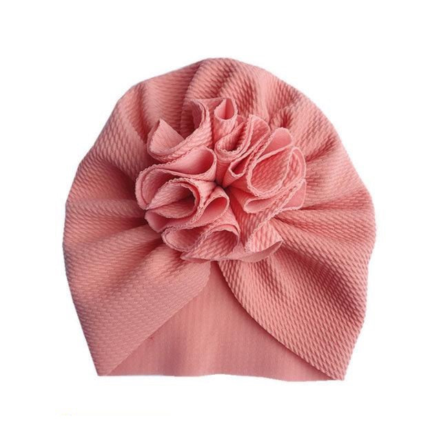 Baby Girl Ruffle Turban Hat (Age 6M-18M)