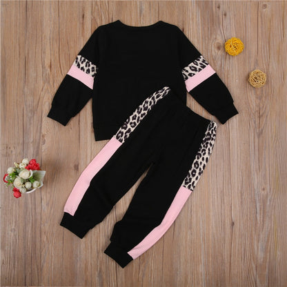 Boys / Girls Leopard Tracksuit Set (Age 12M-6YRS)