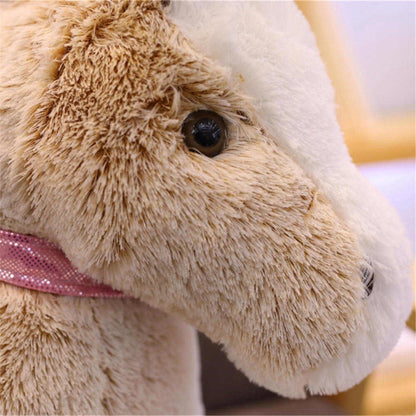 Large Plush Horse Stuffed Toy - 90-120cm