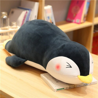 Large Plush Penguin Stuffed Toy - 60-100cm Black